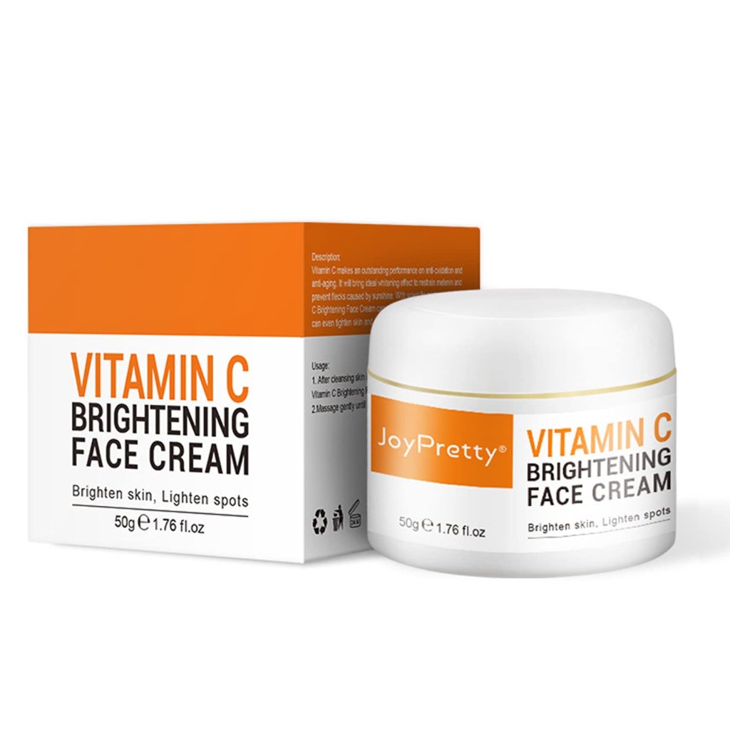 Picture of: Cynamus Whitening Cream, Vitamin C Face Cream, Brightening Cream, Freckle  Cream, Moisturising and Brightening Face Spot Cream, with Vitamin C,  g