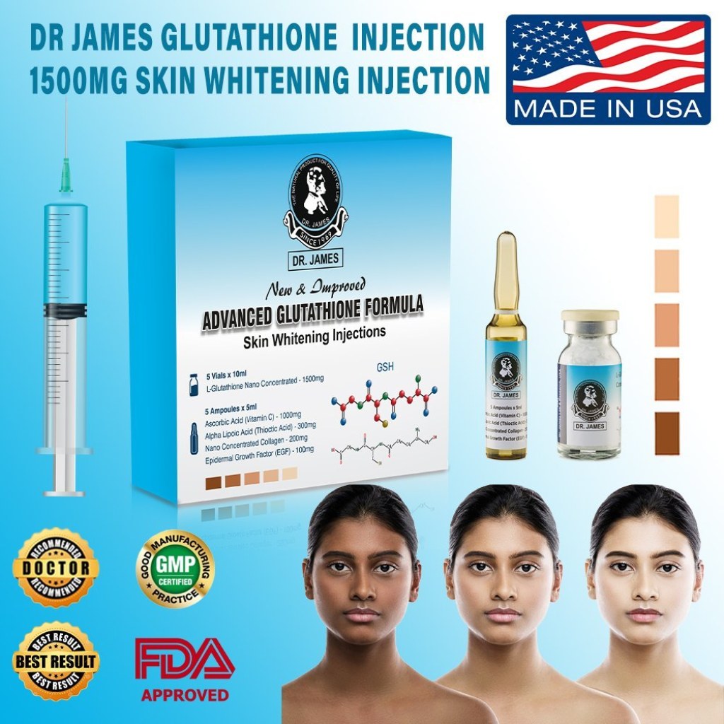 Picture of: Dr James Glutathione Injection mg Skin Whitening Injection