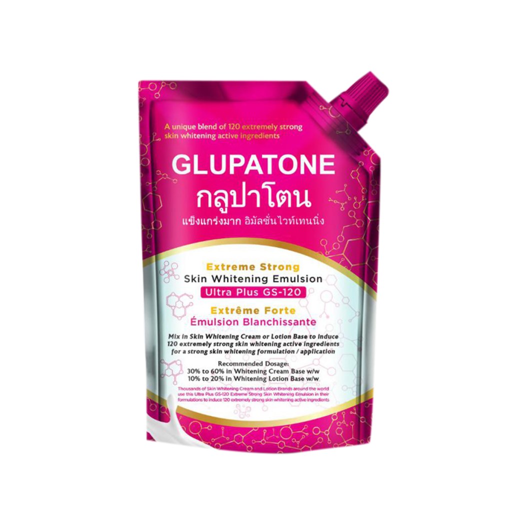 Picture of: Glupatone- Extreme Strong Whitening Emulsion Ultra Plus Gs- For Face And  Body- ml