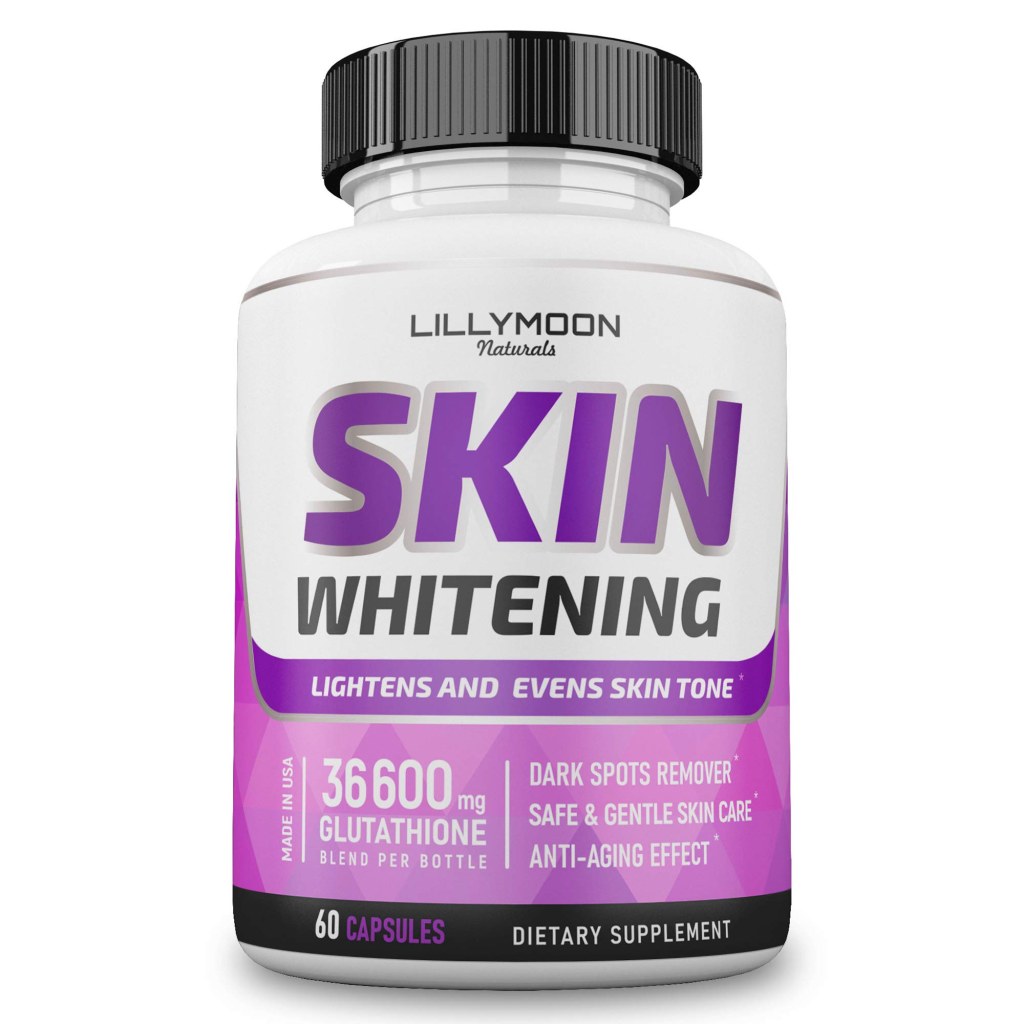 Picture of: Glutathione Whitening Pills Skin Lightening Pills – Skin Whitening Formula  – Glutathione Whitening Skin Pills with Vitamin C – Skin Lightener – Dark