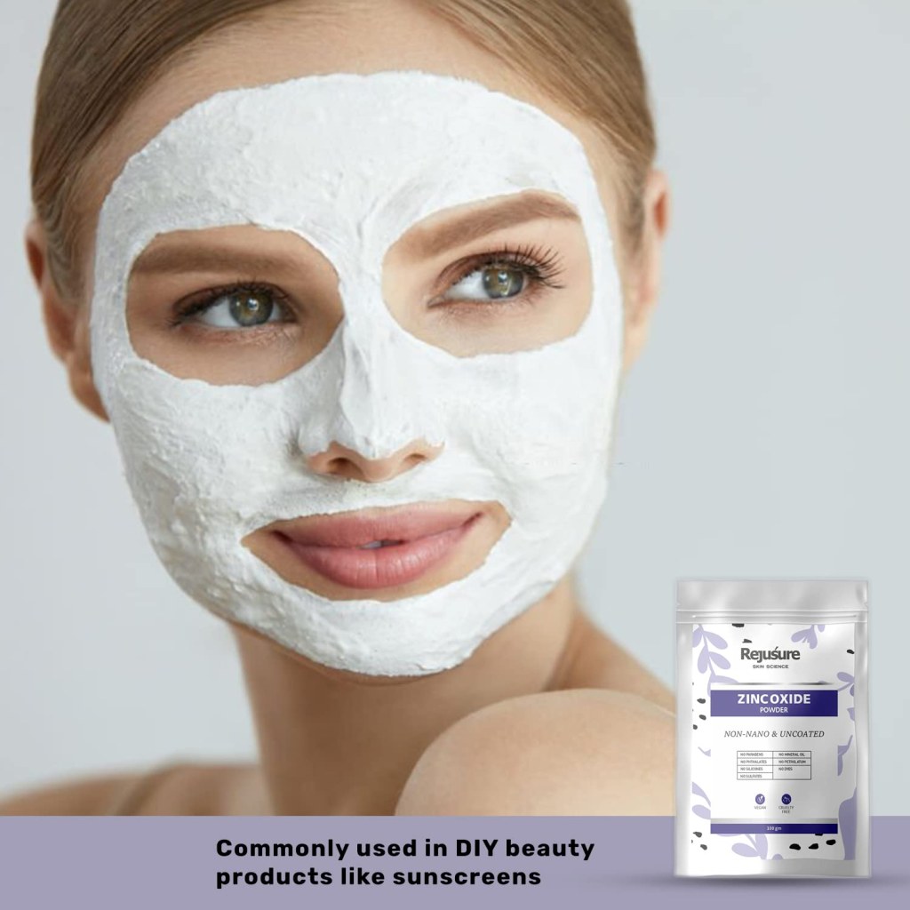 Picture of: Rejusure Zinc Oxide Powder Improves Skin Texture & Prevent the Skin