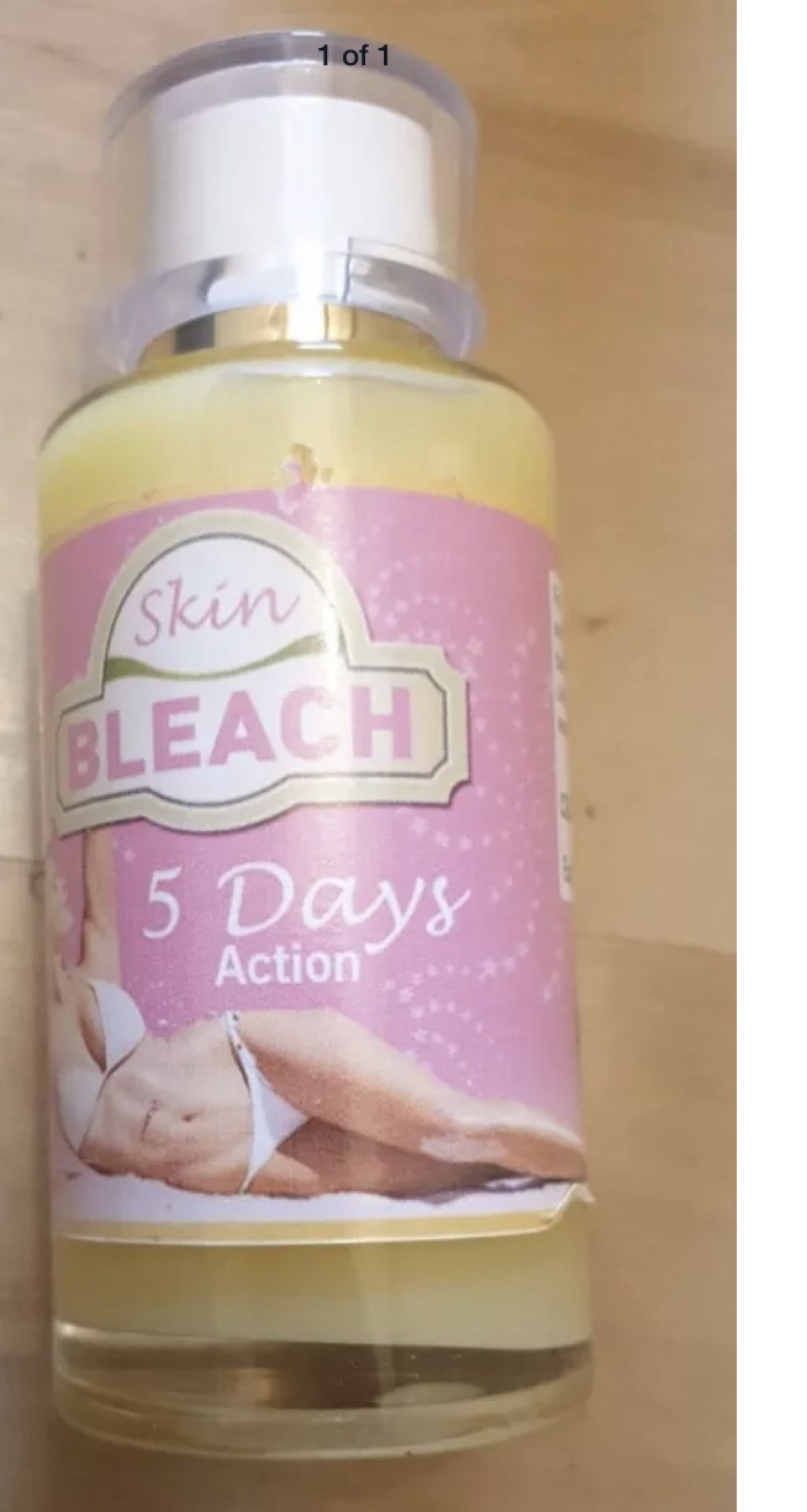 Picture of: Skin Bleach Oil (days Action) Super Strong + Fast Action Most Sought After  – Skin Glow Haven