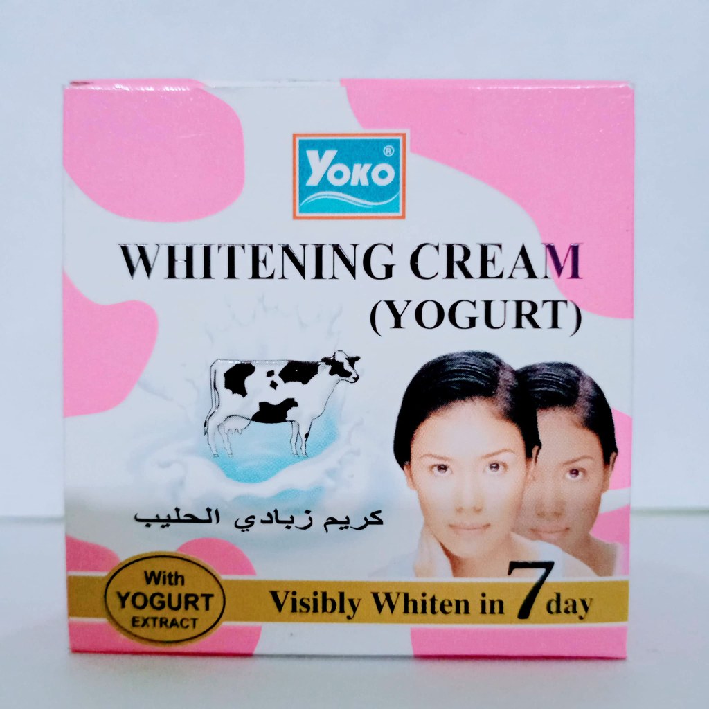 Picture of: YOKO YOGURT Milk Whitening Cream for Unisex –  Gms : Amazon